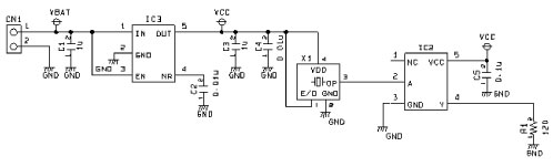 実験回路の図